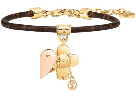 Vivienne Amour Bracelet Monogram Canvas .